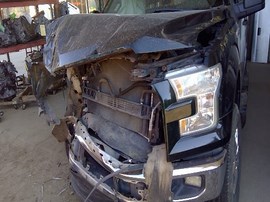 2015 FORD F-150, BLACK, XLT MODEL, EXTD CAB, 3.5L FLEX. 4WD,  F25180